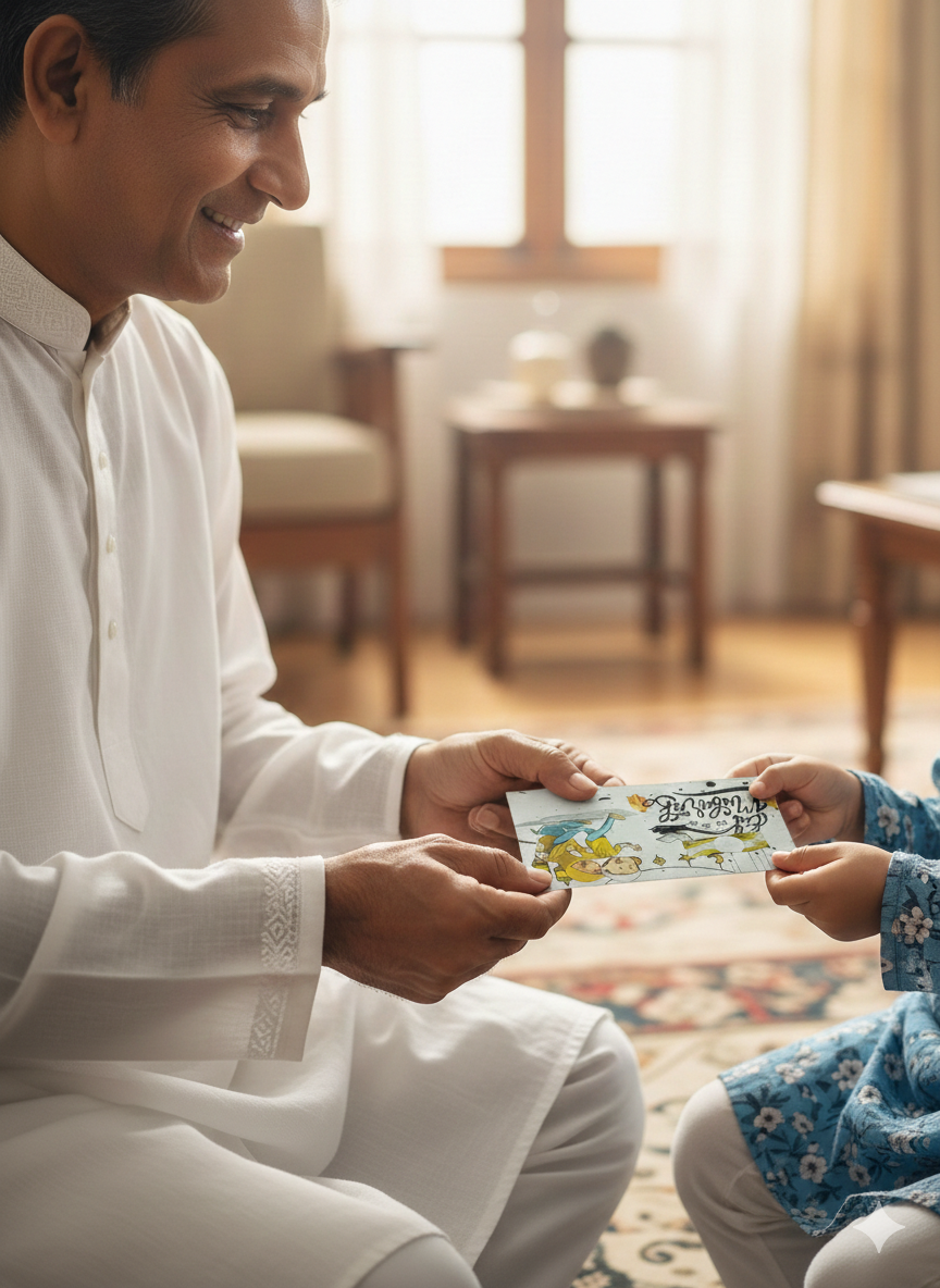 🌙🌙✨ ঈদ সালামি কার্ড ✨🌙🌙