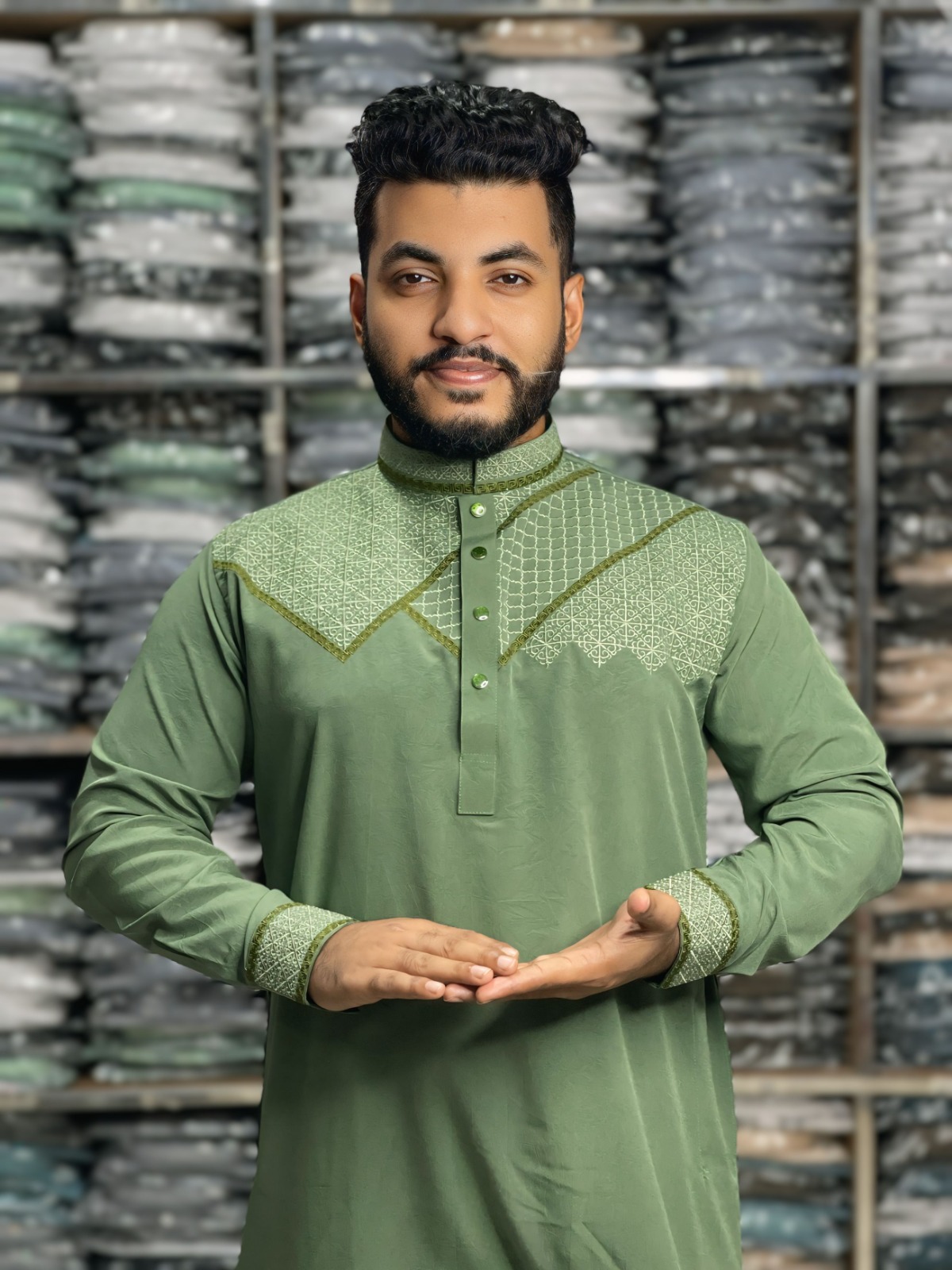 Premium China Micro-Stretch Panjabi 🔥