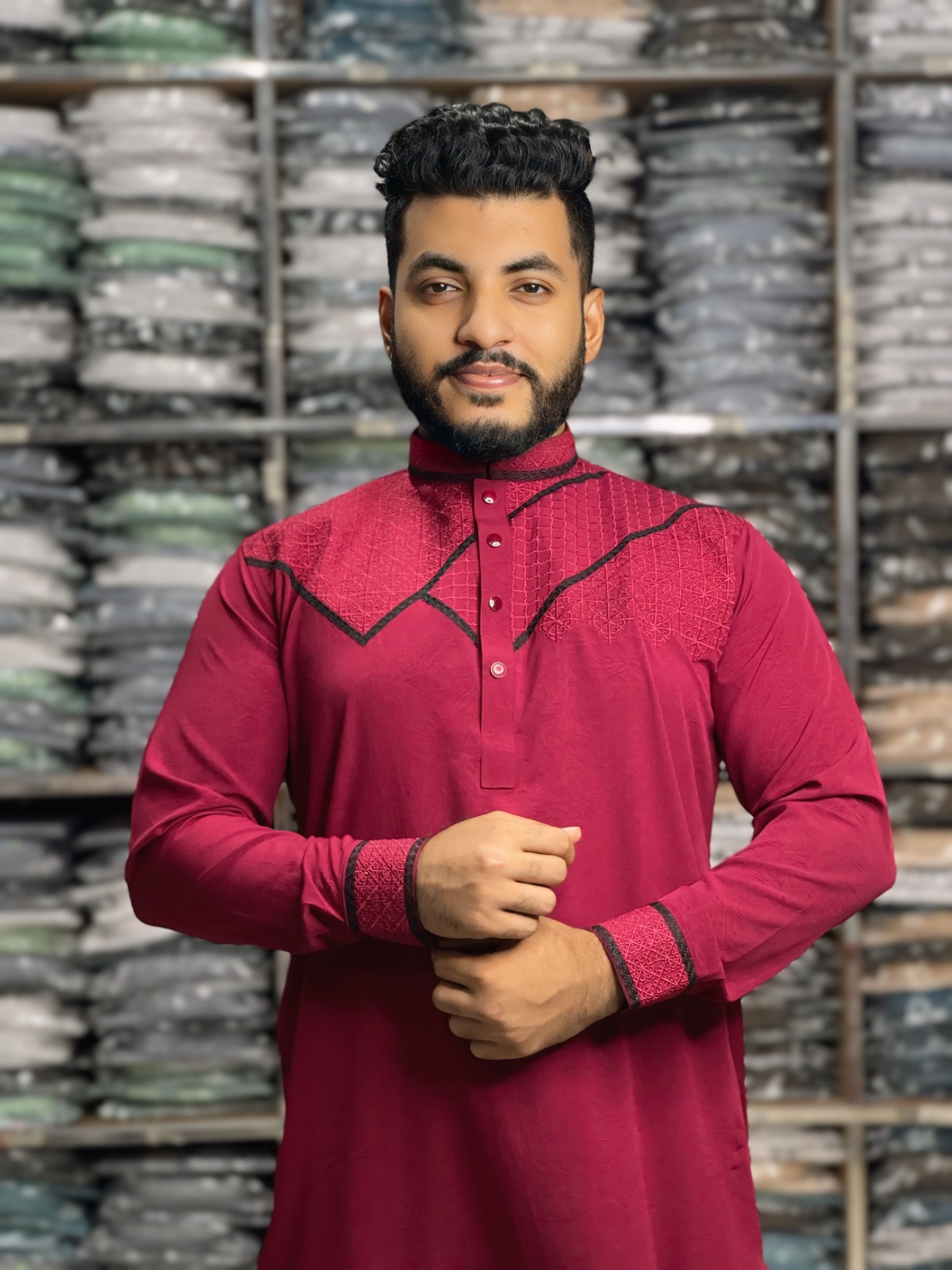 Premium China Micro-Stretch Panjabi 🔥
