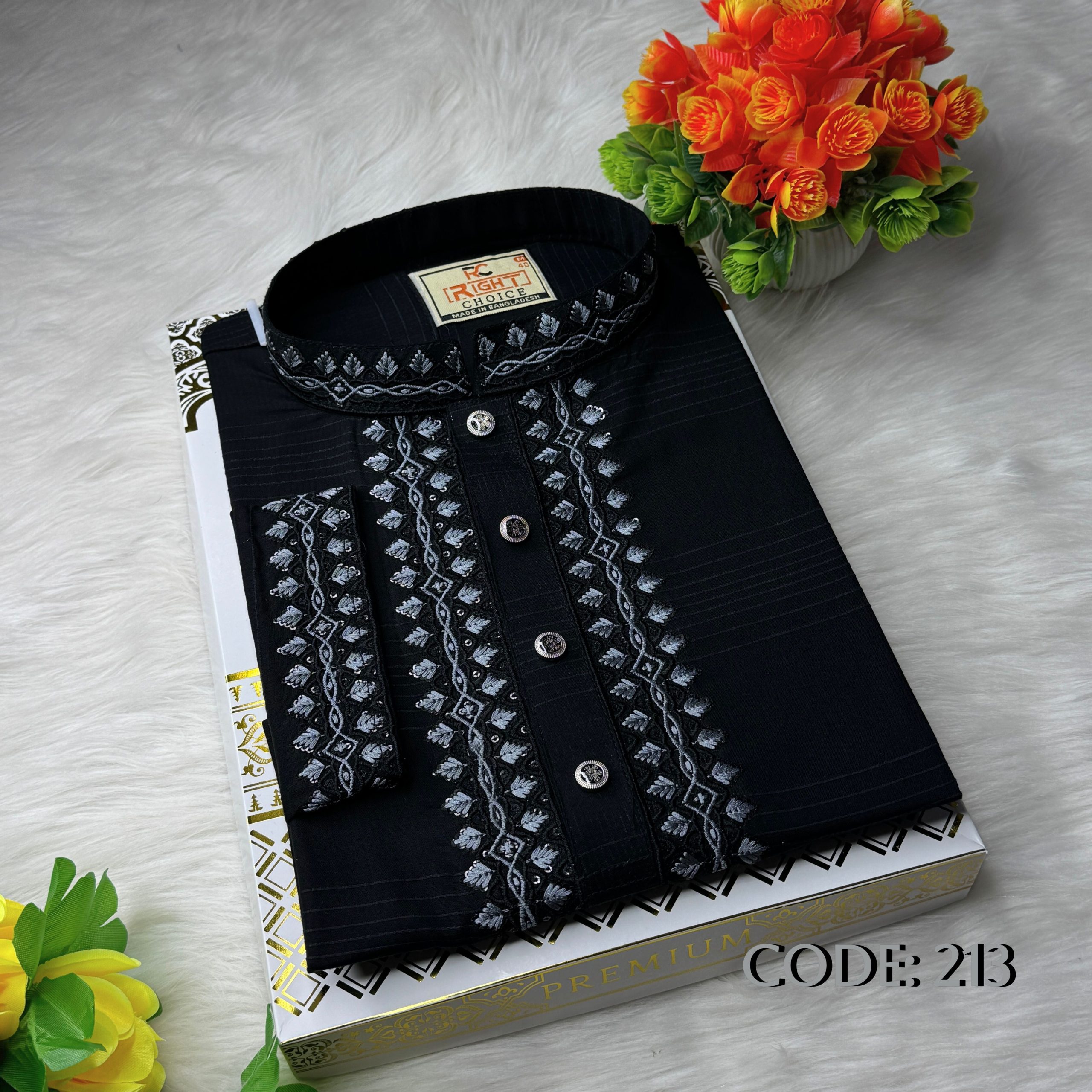 Brotex Cotton Panjabi (CODE: 213)🔥