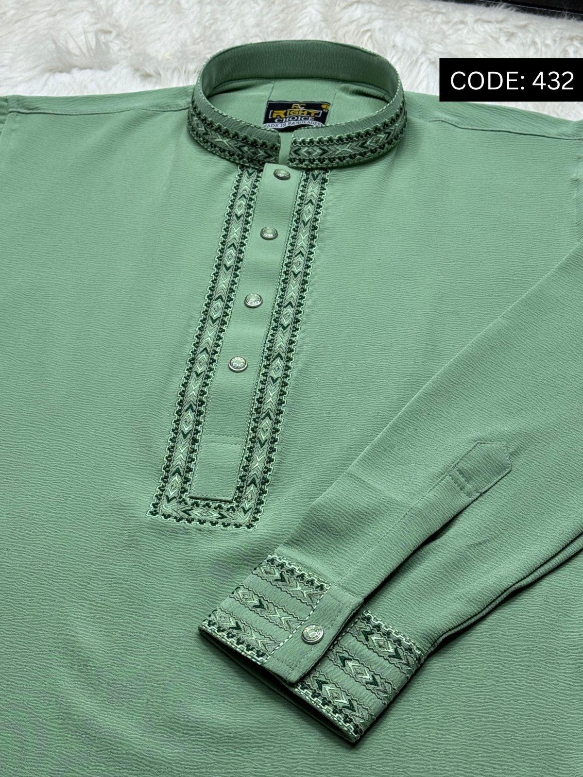 China Zaffran Stretch Panjabi (432)🔥