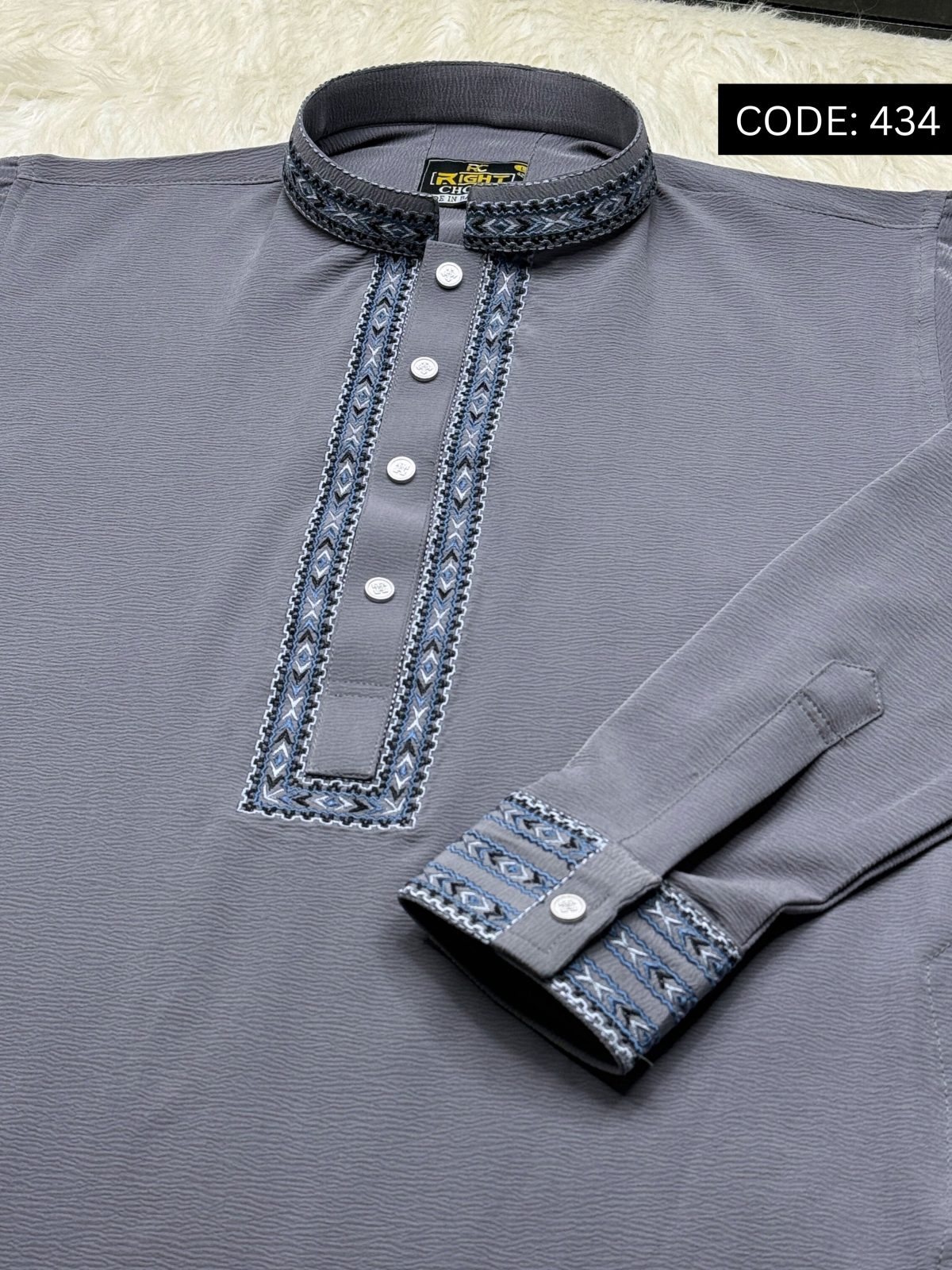 China Zaffran Stretch Panjabi (434)🔥