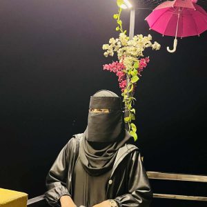 Winter Premium Hoodie Gown For Women Black